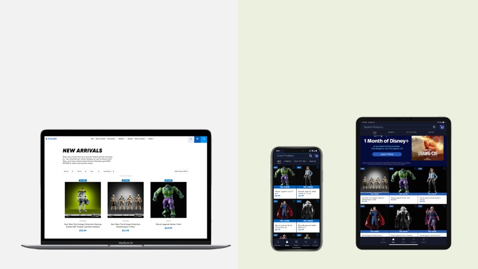 Hasbro Pulse website and Mobile app